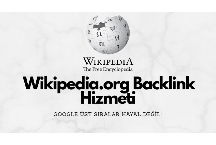 1 ADET WİKİPEDİA BACKLİNK - TR GLOBAL 