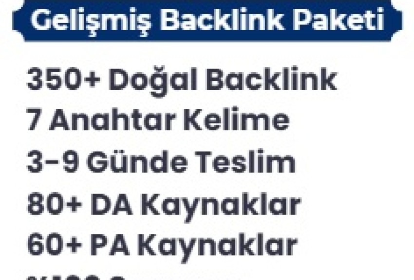 MEGA SEO PAKETİ 350+ DÜNYA DEVİ KAYNAK MANUEL ÇALIŞMA